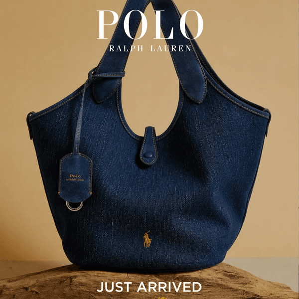 Polo Ralph Lauren bag arrival ad