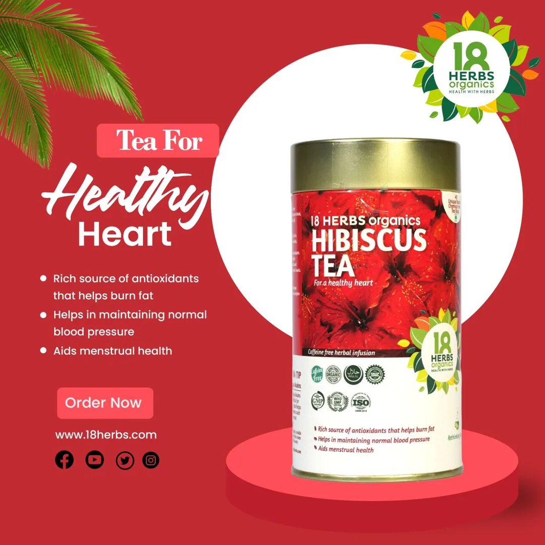 18 Herbs Organics Hibiscus Tea: Benefits and Call to Action