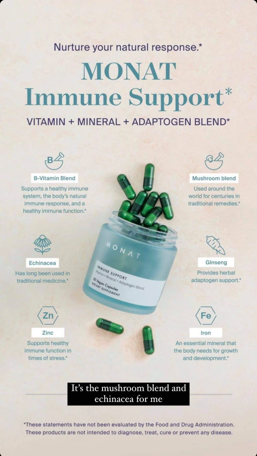MONAT Immune Support: Ingredient benefits