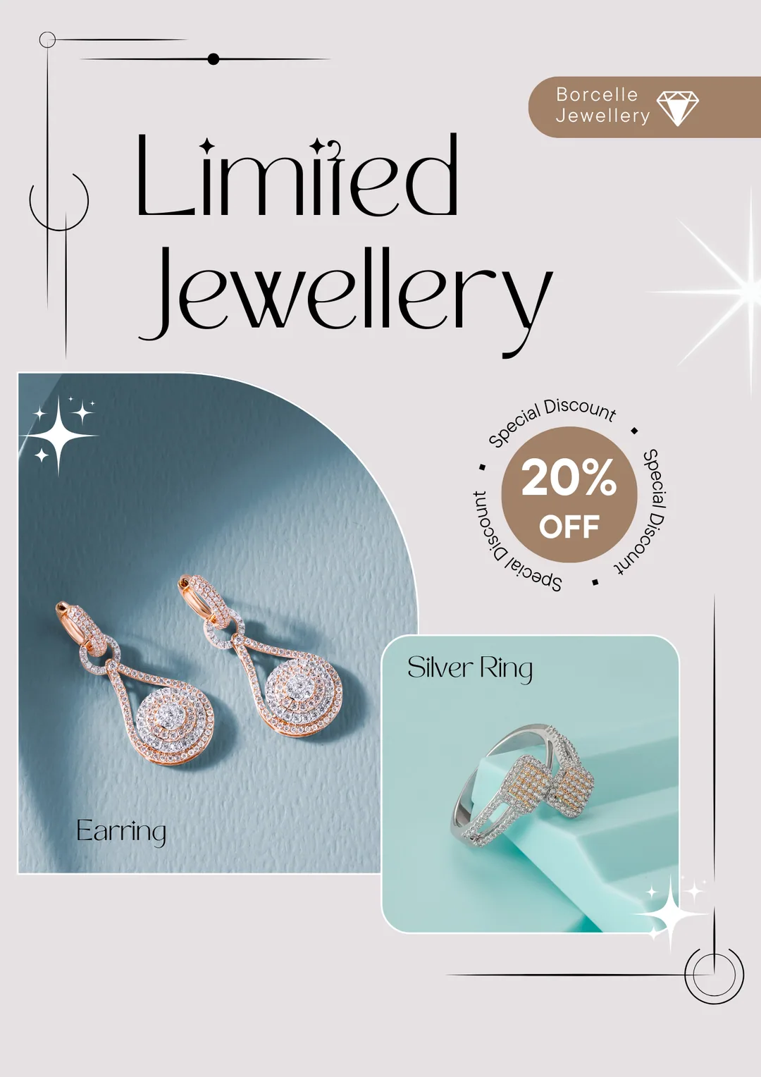 Borcelle Jewellery: Limited Edition, 20% Off
