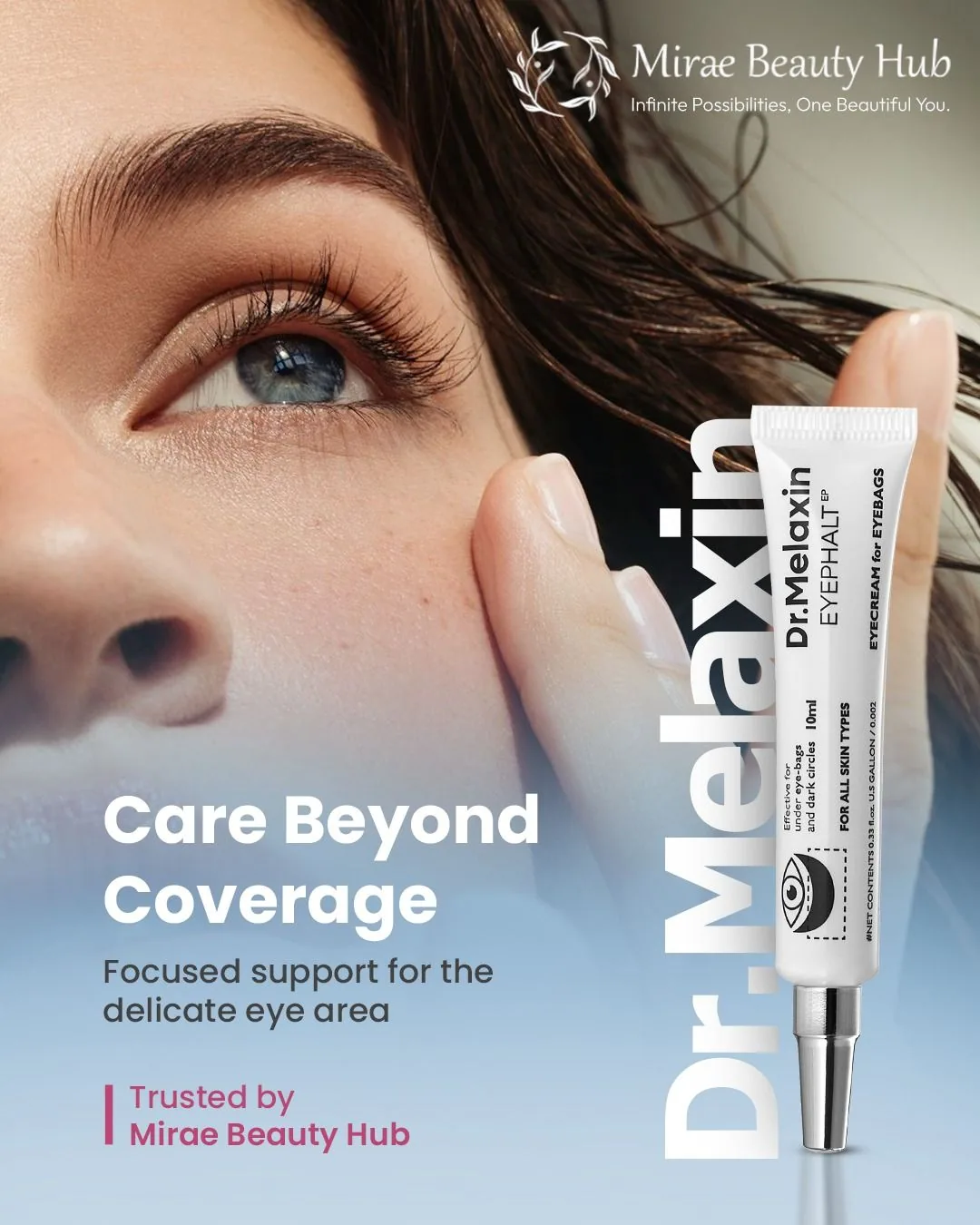 Dr.Melaxin Eye Cream: Benefit Focused