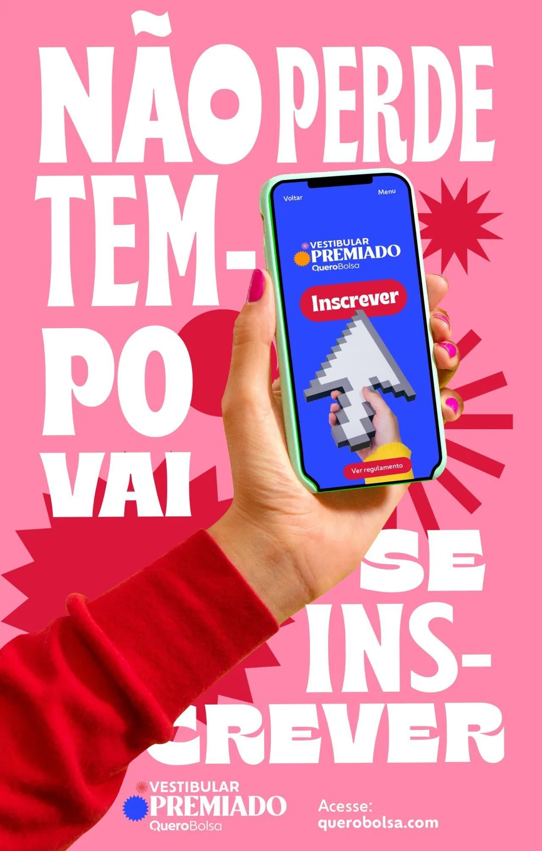 Don't waste time, sign up: bold type