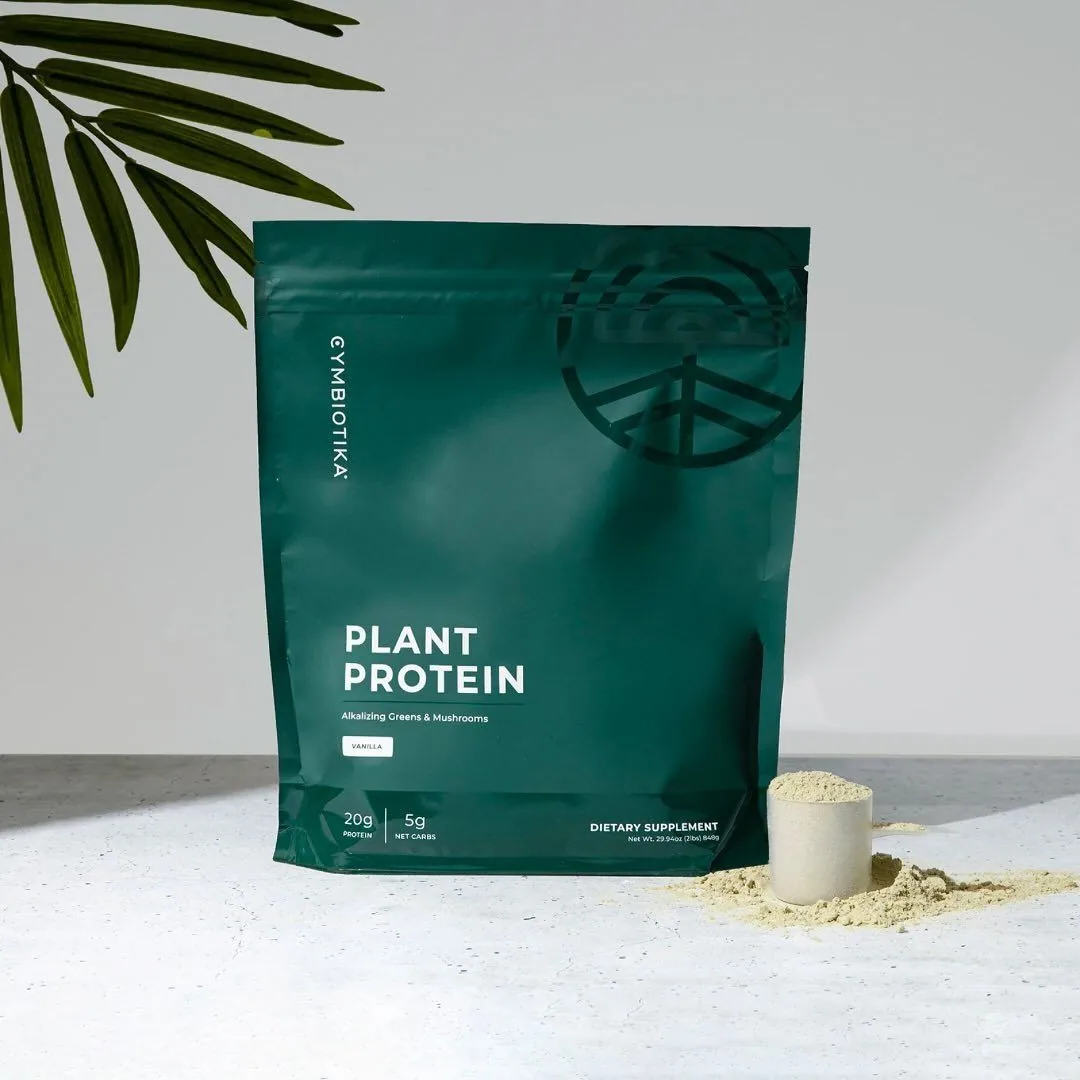 Symbiotika Plant Protein: product with nutritional callouts